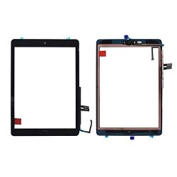 Touch Screen Digitizer Replacement With Home Button For 2018 Ipad 6TH Gen A1893 A1954 Black