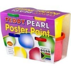 Pearl Poster Paint Set 4 X 100ML