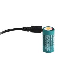 Olight RCR123A 16340 Micro USB Battery