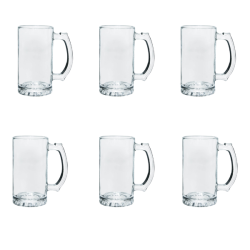 Tiny Dimples Beer Mug Glasses - 500ML