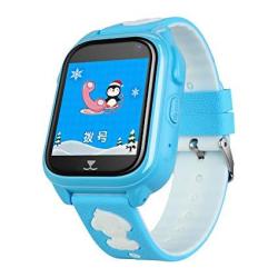 Kid Waterproof Smartwatch Gps Tracker - Wrist Phone Game Watch Sos Anti-lost Alarm Remote Monitor With Sim Card Touch Screen Birthday Gifts For Childr