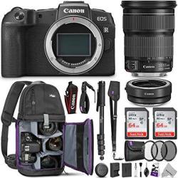 Canon Eos Rp Mirrorless Camera With Ef 24-105MM Stm Lens W canon Mount Adapter & Advanced Photo And Travel Bundle