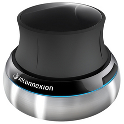3Dconnexion Space Navigator Portable 3D Mouse Input Device for Notebooks