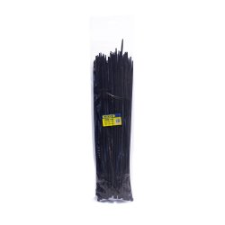 Dejuca - Cable Ties - Black - 380MM X 4.7MM - 100 PKT - 10 Pack