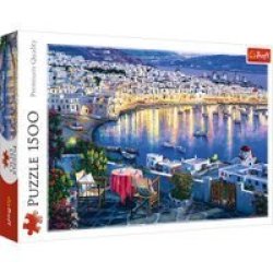 Jigsaw Puzzle - Mykonos At Sunset 1500 Pieces