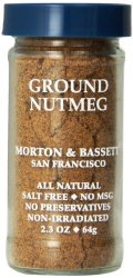 Morton & Bassett Ground Nutmeg 2.3-OUNCE Jars Pack Of 3