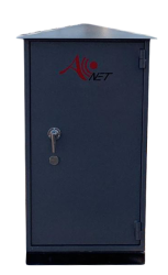 Acconet Ip 55 19" Vented Outdoor Safe Cabinet - 120KG