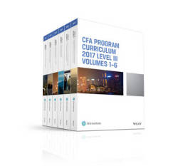 Cfa Program Curriculum 2017 Level Iii Volumes 1 - 6
