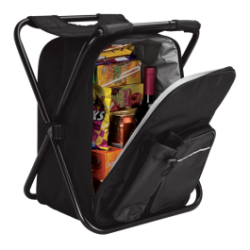 Picnic Chair Backpack Cooler - 420d - 600d - Peva Lining - 1 Colour - New - Barron