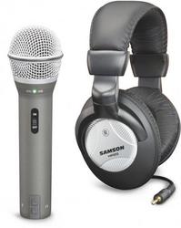 Samson Q2U Microphone & Headphone Recording Pack