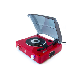GPO Stylo Turntable Red