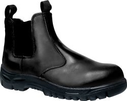 Dot Safety Shoe Boot - Chelsea Black