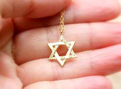 necklace with star of david