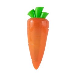 Crunch Veggies Carrot Dog Chew Toy