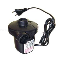 AC Universal 220V Electric Air Pump For Air Bed Boats Inflatable Bag With 3 Nozzles - Eu Pl
