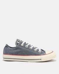 Converse Chuck Taylor All Star Sneakers Stone Wash Navy navy white