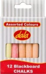 Dala Chalk Pack Of 12 Assorted