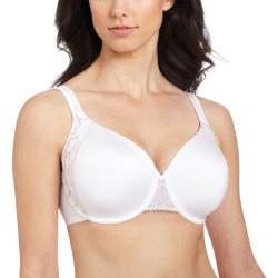 Bali Women's One Smooth U Bra With Lace Side Support White soft Taupe 34B