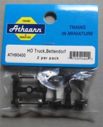 Athern Ho Scale gauge - 2 X Bettendorf Bogies New In Pkt