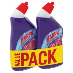 Harpic - Liquid Twin Pack Lavender