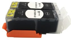 Canon Compatible 450XL PGI-450BK Black Inkjet Cartridge - Twin Pack