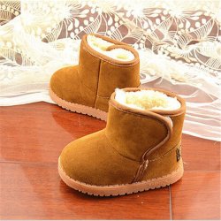 Child Girl Boy Thicken Warm Baby Classic Snow Boots Children Plush Fur Winter S