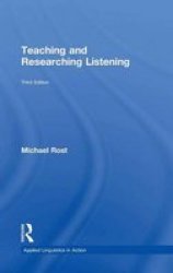 Teaching And Researching Listening