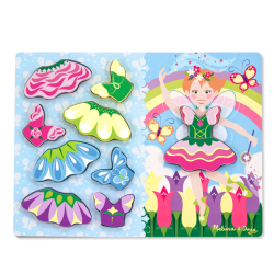 Fairy Dress Up Chunky Puzzle - Melissa & Doug
