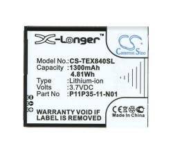 Replacement Battery For Compatible With Texas Instruments 3.7L12005SPA P11P35-11-N01