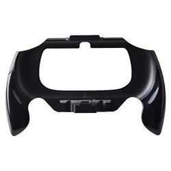 GAM3GEAR Plastic Trigger Hand Grip Handle Holder Case Bracket For Ps Vita 2000 Black