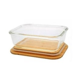 Fine Living Ella Bamboo Lunch Boxes-set Of 4