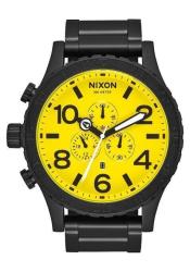 Nixon 51-30 Chrono Men's Watch - All Black Yellow