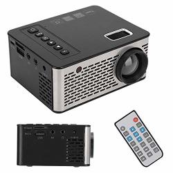 Tangxi MINI Portable Projector 19201080 600 Lumens Home Cinema Theater Media Player Support Usb memory Card hdmi av 15-110INCHES Projection Size Projector Us