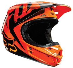 Fox Racing Fox V1 Race Helmet - Orange