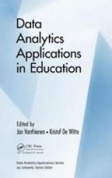 Data Analytics Applications In Education Hardcover