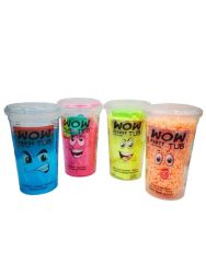 Wowtub 4 Pack - Kinetic Sand Flossy Clay Slime Floam Assorted Colours