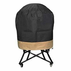 Prohome Direct Bbq Grill Cover Fits For Kamado Joe Classic Large Big Green Egg And Other Ceramic Grills 30" Diameter Durable And Water Resistant