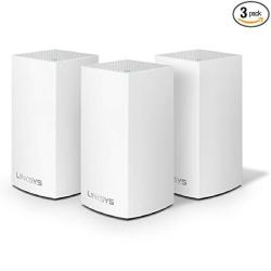Linksys Velop Home Mesh Wifi System Wifi Router wifi Extender For Whole-home Mesh Network 3-PACK White
