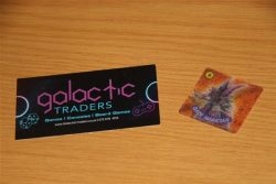Galactic Yu-gi-oh 8 Dark Magician 3D Tazo Traders