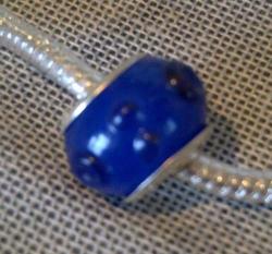 925 Silver Core - Murano Glass Bead