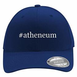 Atheneum - Men's Hashtag Flexfit Baseball Cap Hat Blue Large x-large