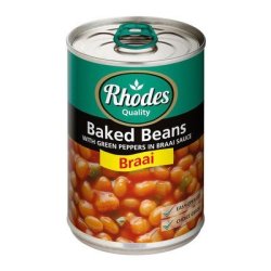 Rhodes Braai Beans 400G