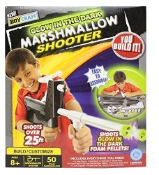 Boy Craft Glow In The Dark Marshmallow Shooter Kit