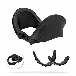 Amvr VR Facial Interface Soft Bracket & Pu Leather Foam Face Cover Pad Replacement Comfort Set For Oculus Rift S