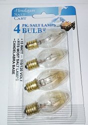 4-PACK Himalayan Salt Lamp Bulbs