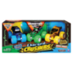 Charged Crushers Monster Trucks Toy Set 3 Pack