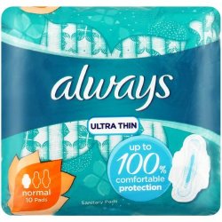 Deals on Always Ultra Normal Plus 10 Sanitary Pads