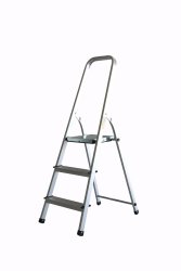 Maxi 3 Step Aluminium Platform Ladder