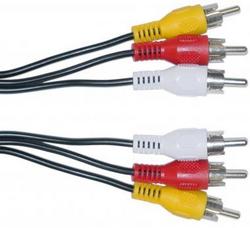 RCA 3M Cable For Audio & Video