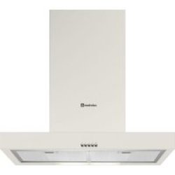 Miereles 580M3 H Wall Mounted Cooker Hood With Push Buttons And LED Lights 900MM Cream